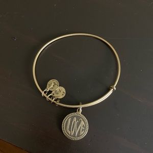 “love” Alex and ani bracelet